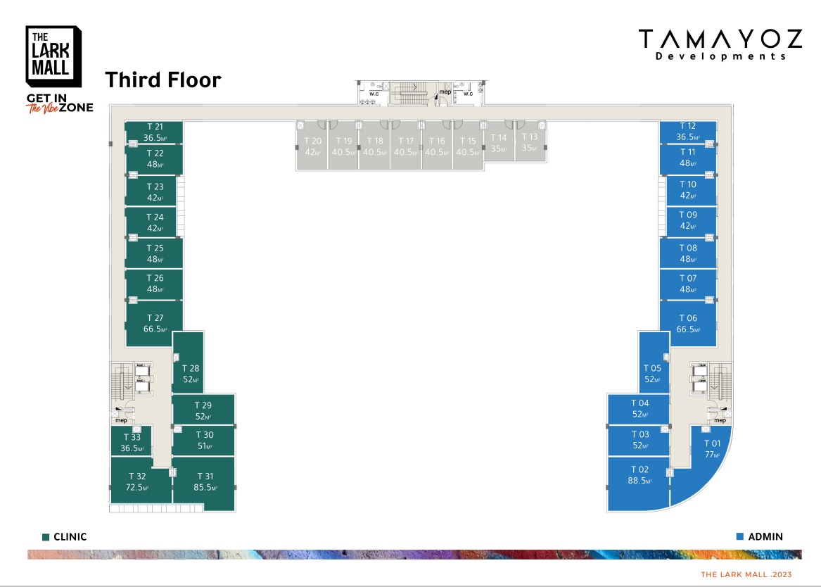 Floor plan for  at The Lark Mall