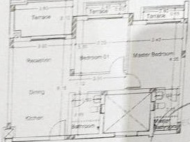 Floor plan for chalet at Jefaira