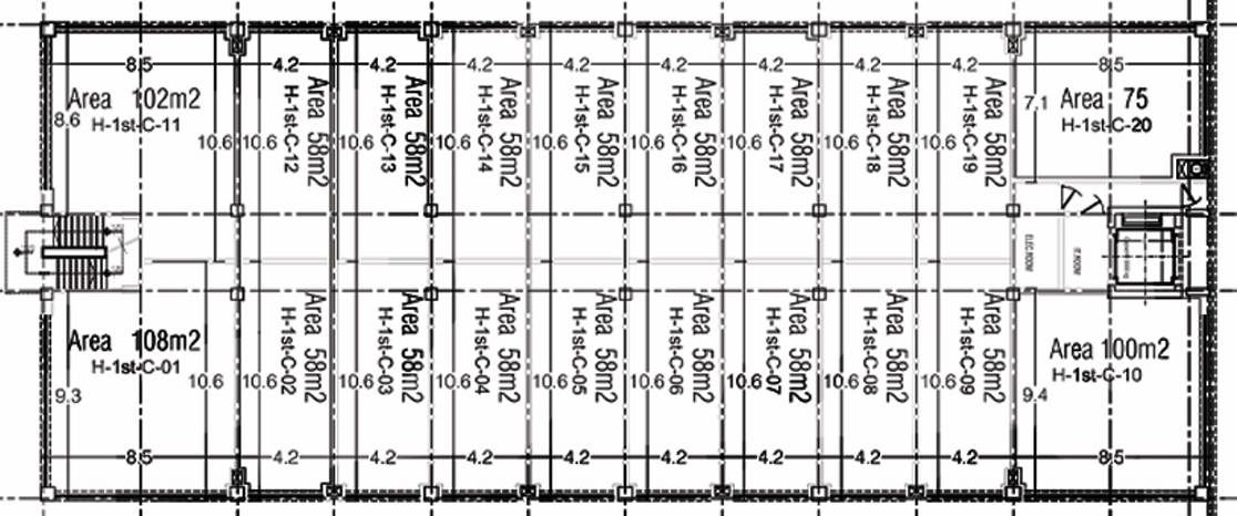 Floor plan for  at West El Balad