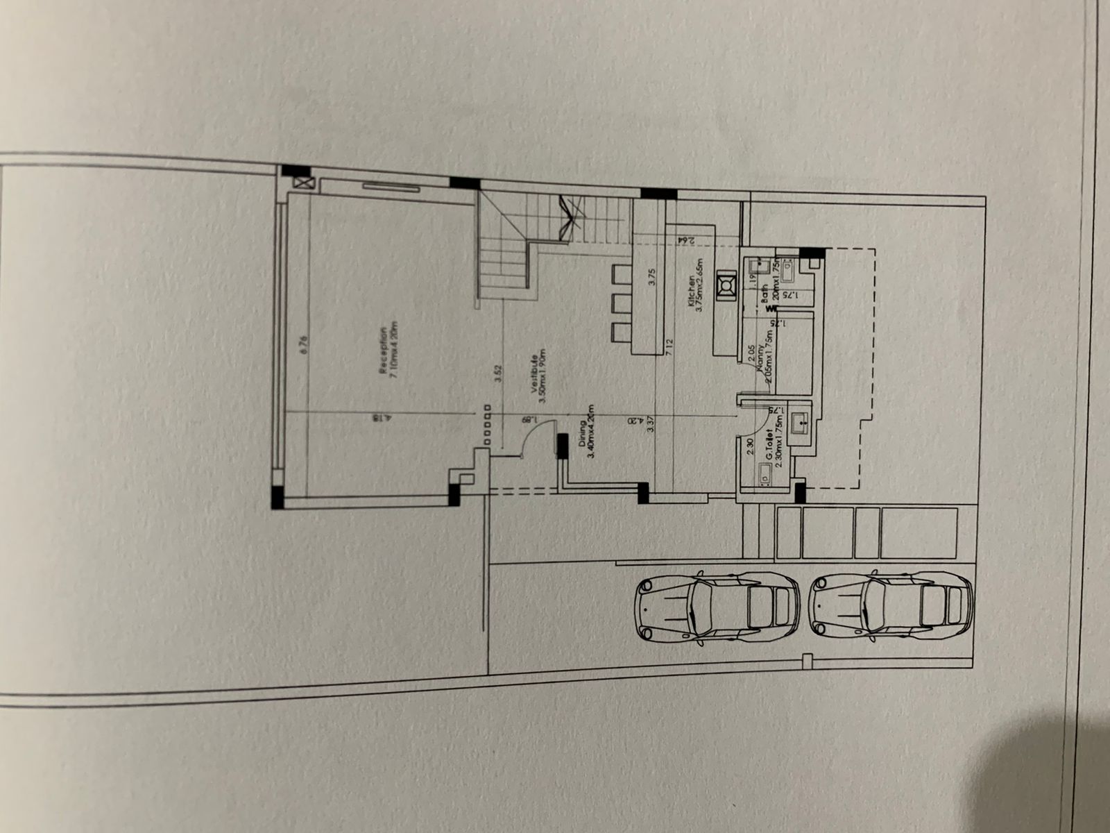 Floor plan for villa at The Crown
