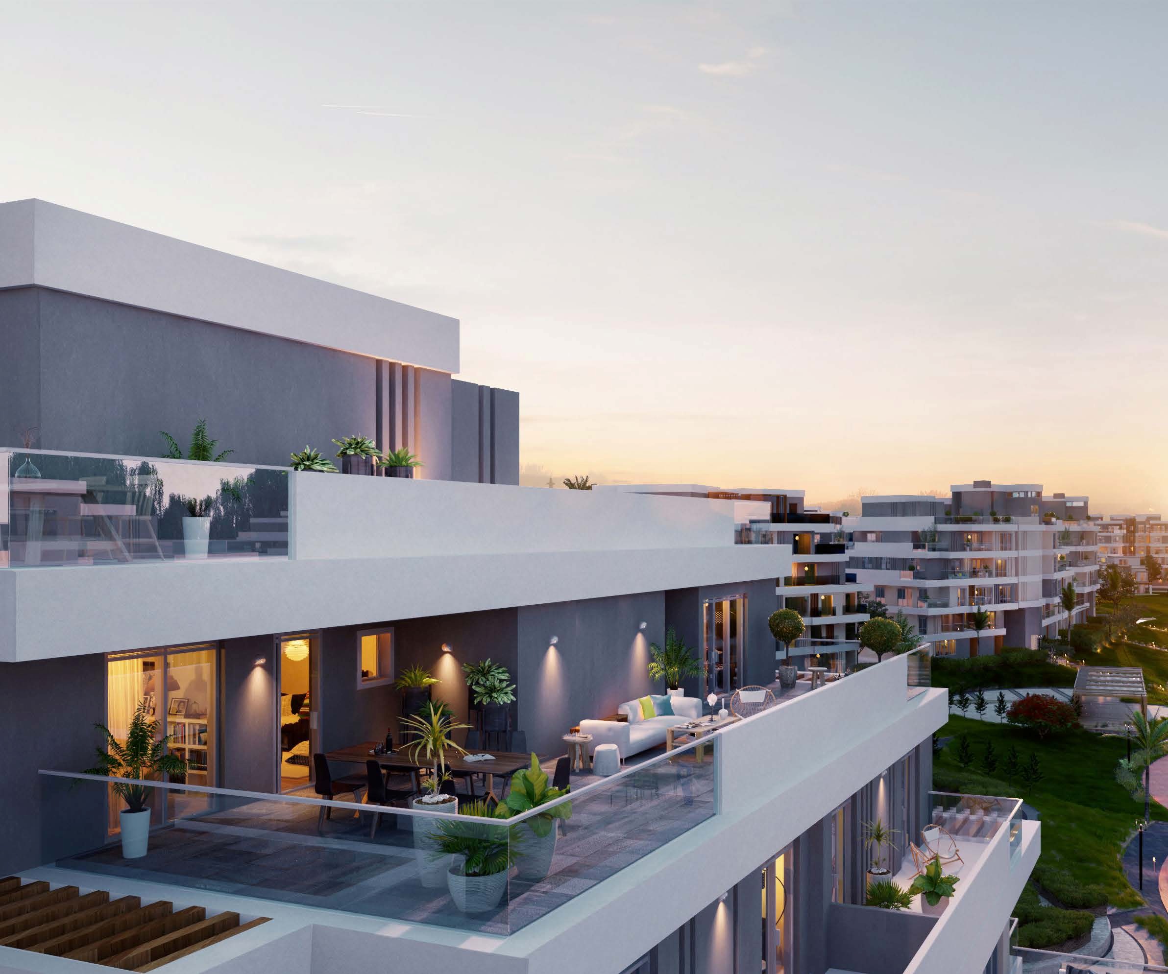 penthouse at Villette