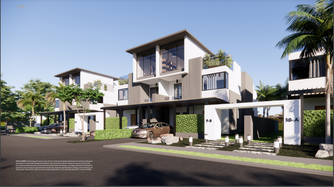 duplex at Trio