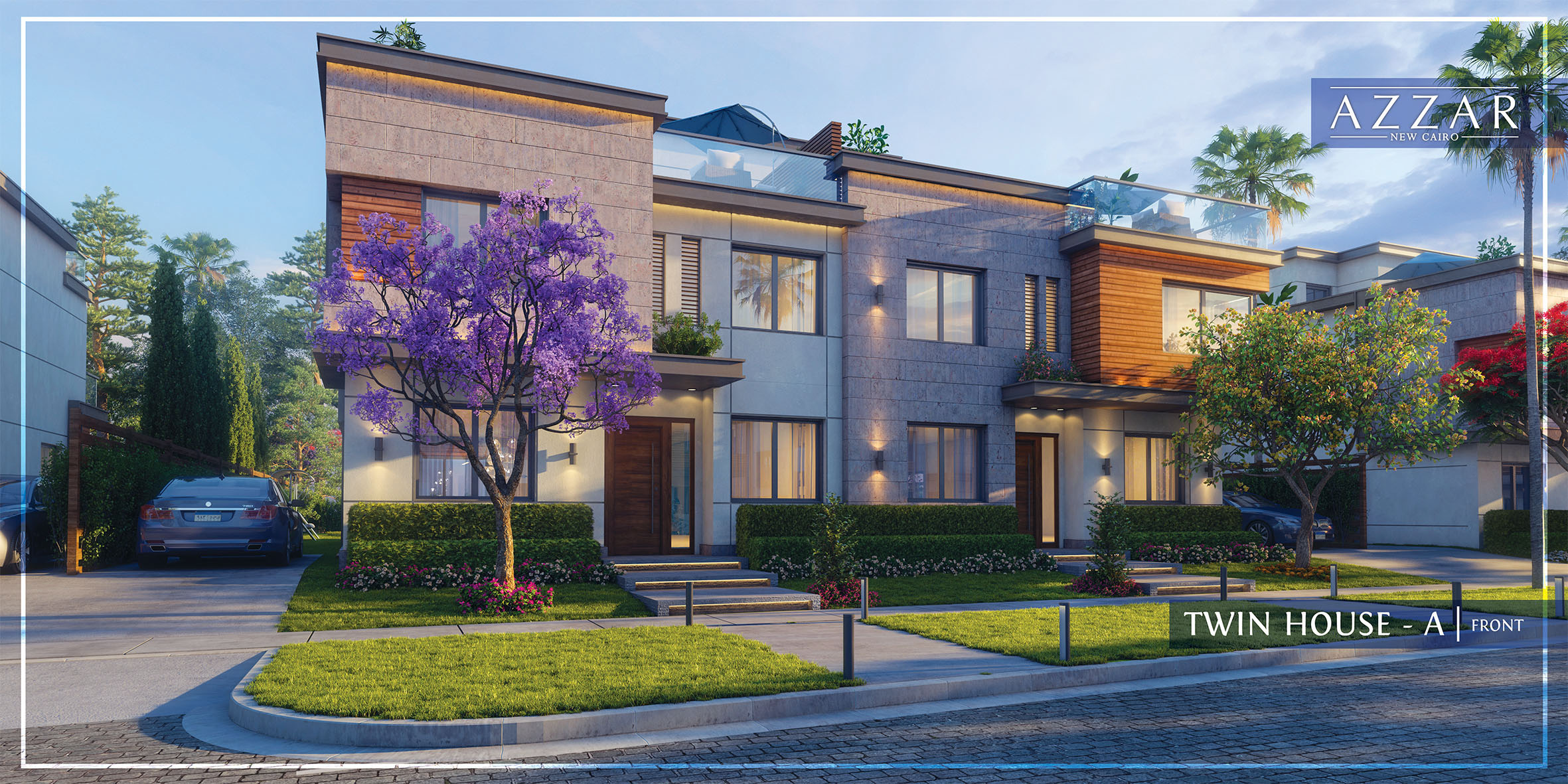 townhouse at Azzar New Cairo