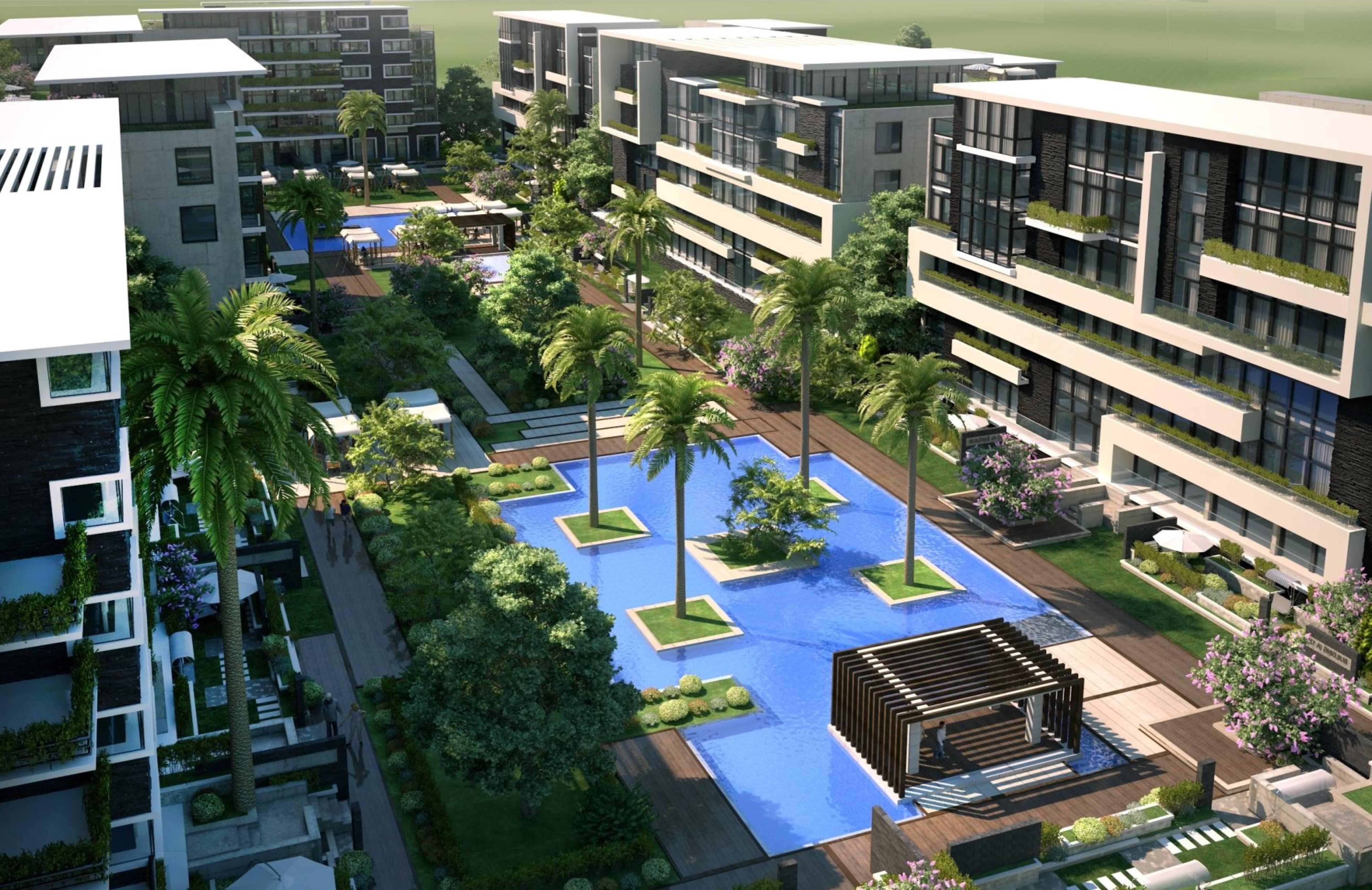 apartment at The Waterway - New Cairo