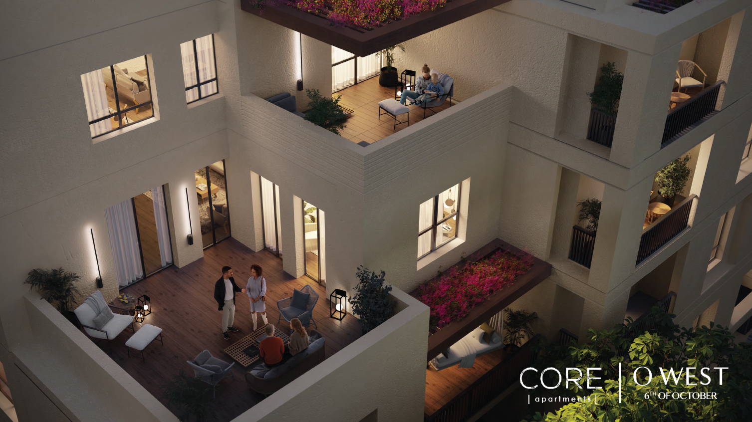 penthouse at O West Orascom
