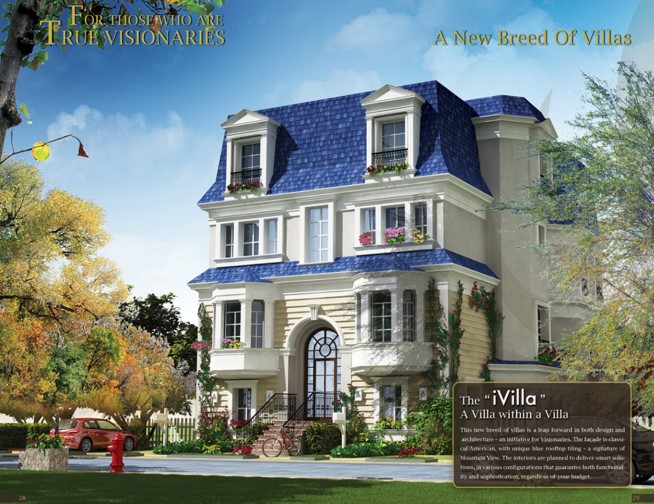 villa at Mountain view Giza Plateau