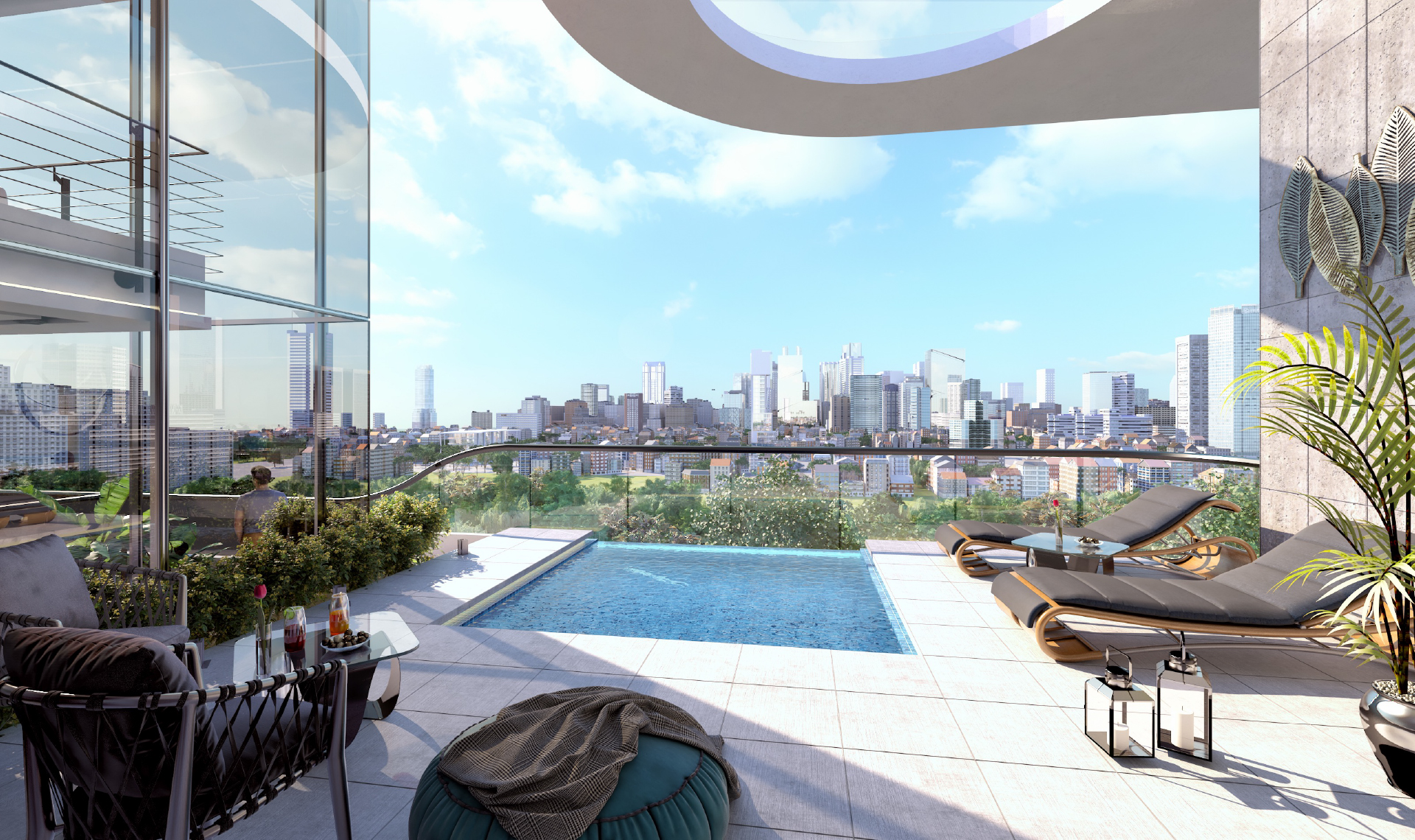 apartment at The Curve