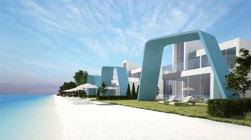 villa at Fouka Bay
