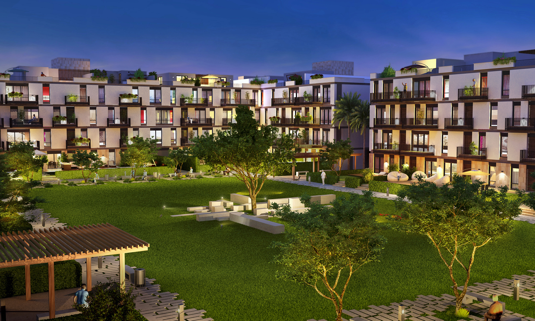 apartment at The Courtyards