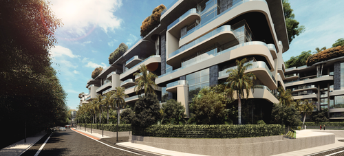 apartment at The Curve