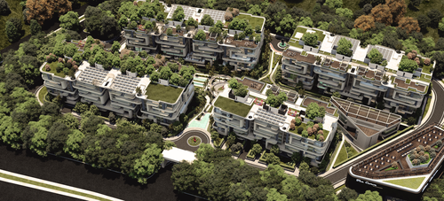 apartment at The Curve