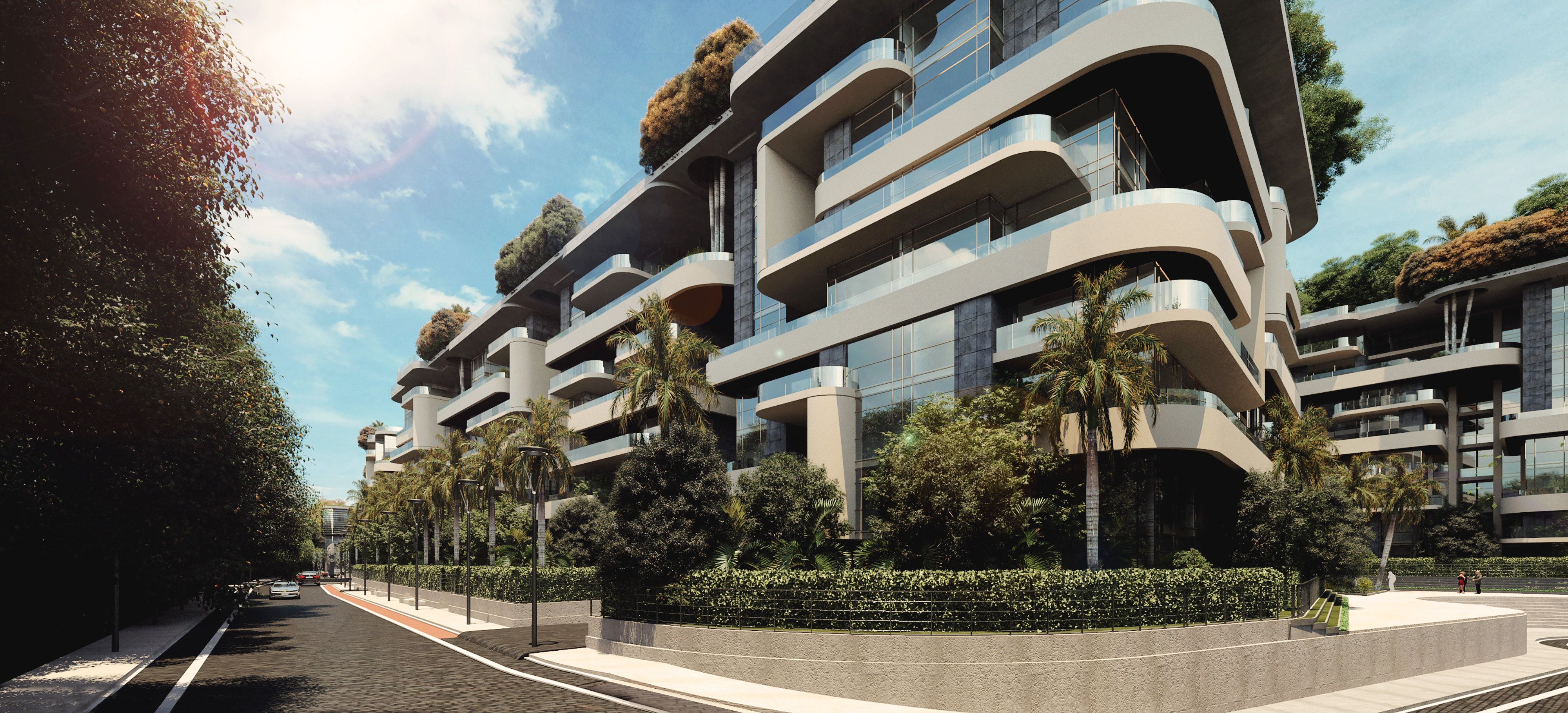 apartment at The Curve
