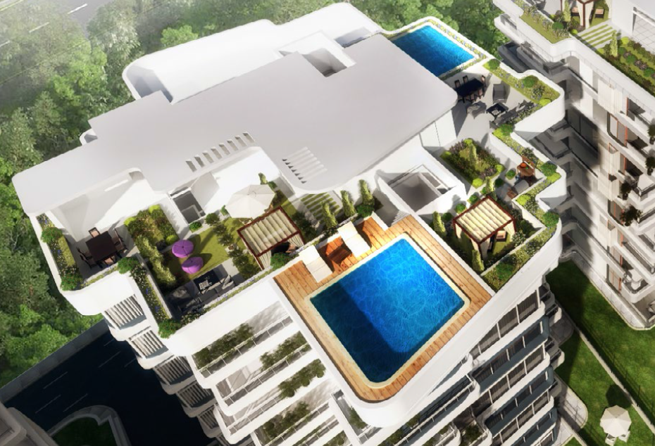 penthouse at Serrano