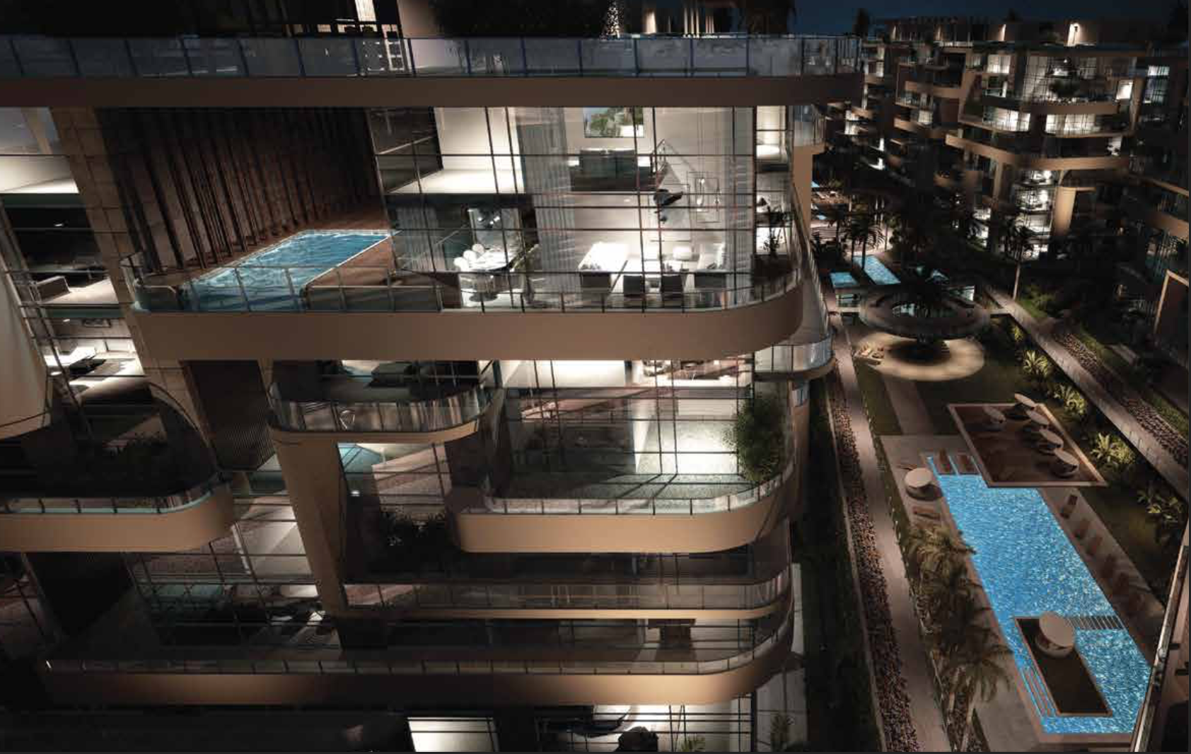 apartment at The Curve