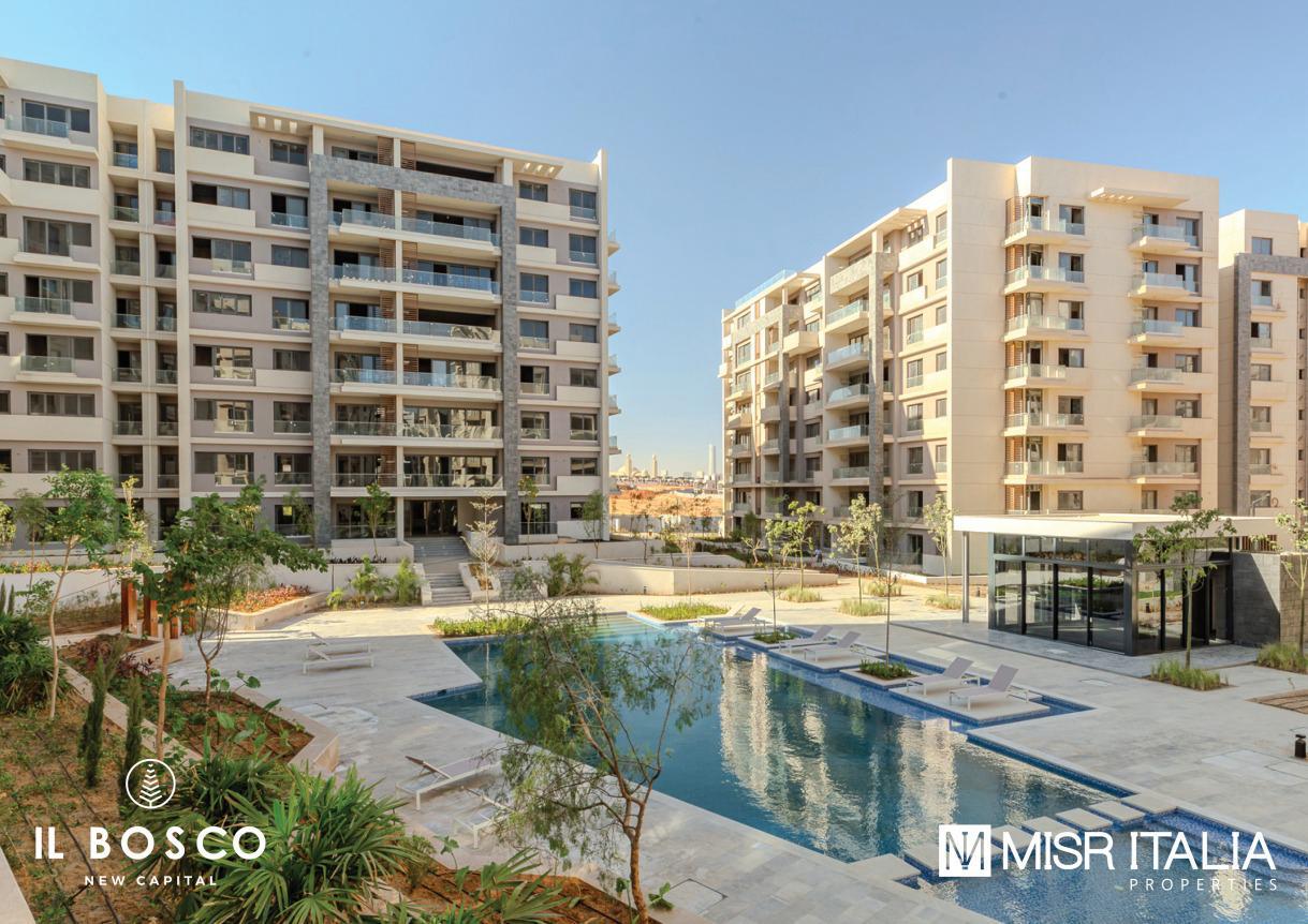 2 Bedrooms 129 sq.M Apartment for sale 5,662,800 EGP in Il Bosco New Capital,New Capital City,Egypt