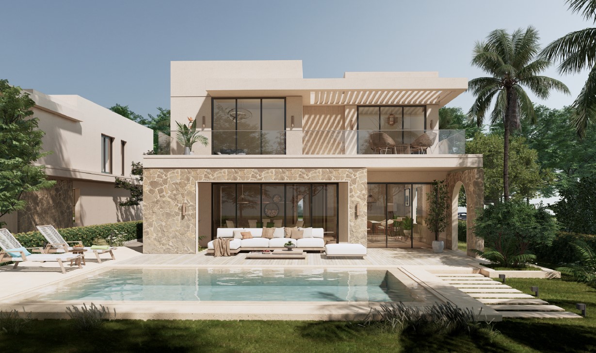 villa at Summer
