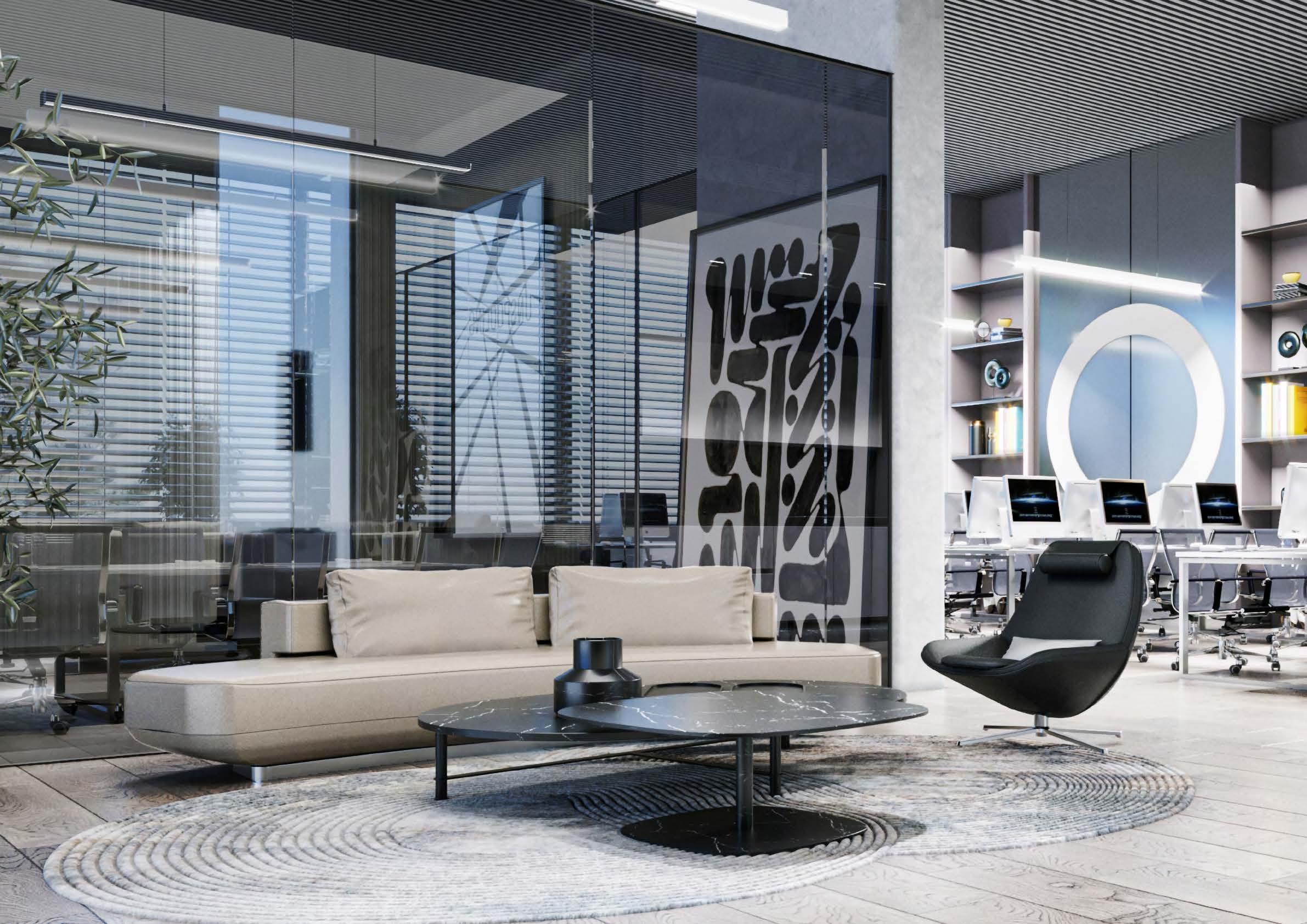 Administrative 92 m² for sale in District People, New Cairo