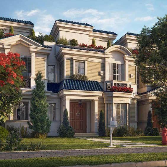 duplex at Aliva Mountain View Mostakbal City