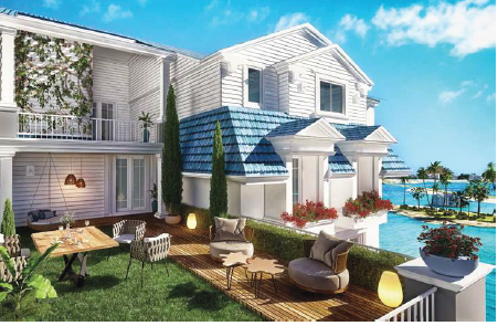duplex at Lagoon Beach Park Mountain View I City New Cairo