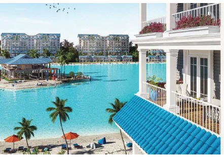 duplex at Lagoon Beach Park Mountain View I City New Cairo