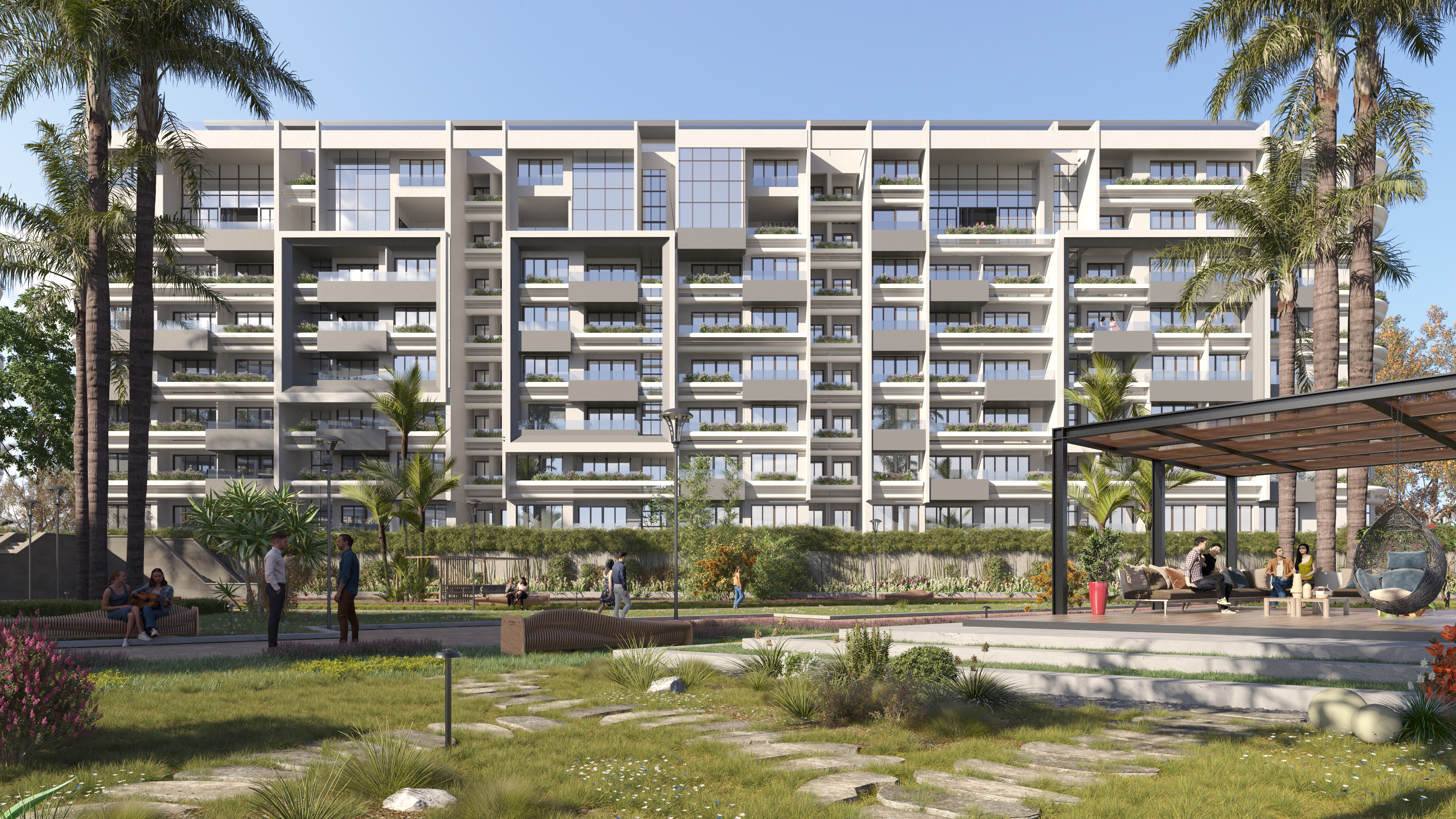 3 Bedrooms 171 sq.M Apartment for sale 5,600,000 EGP in Boardwalk,New Capital City,Egypt