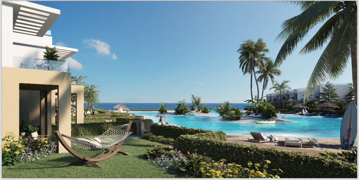 3-Bedroom Townhouse 182 m² for sale in Hyde Park North - Seashore, Ras El Hekma