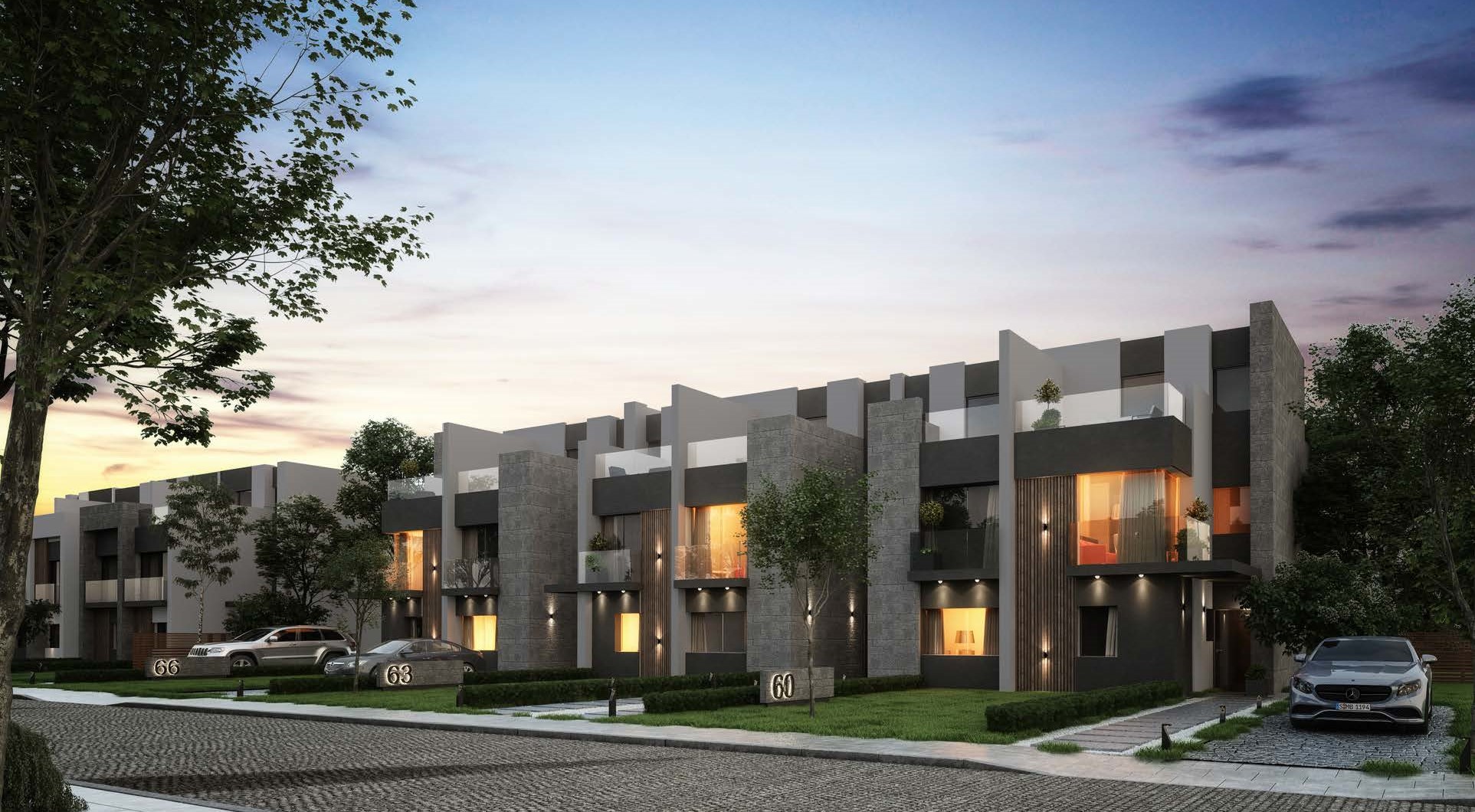 townhouse at The City of Odyssia