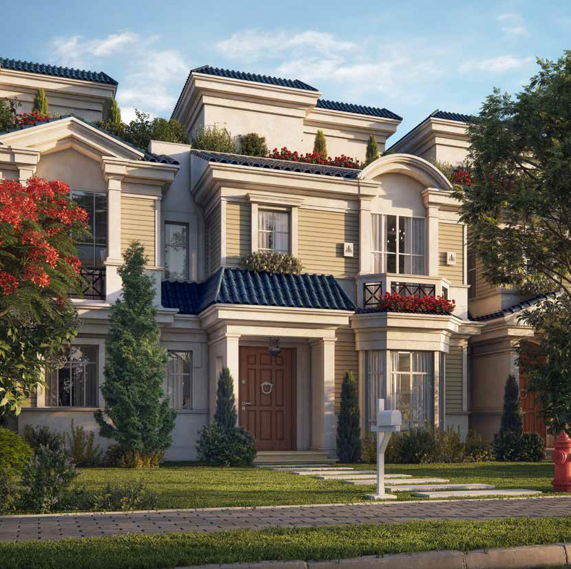 duplex at Aliva Mountain View Mostakbal City