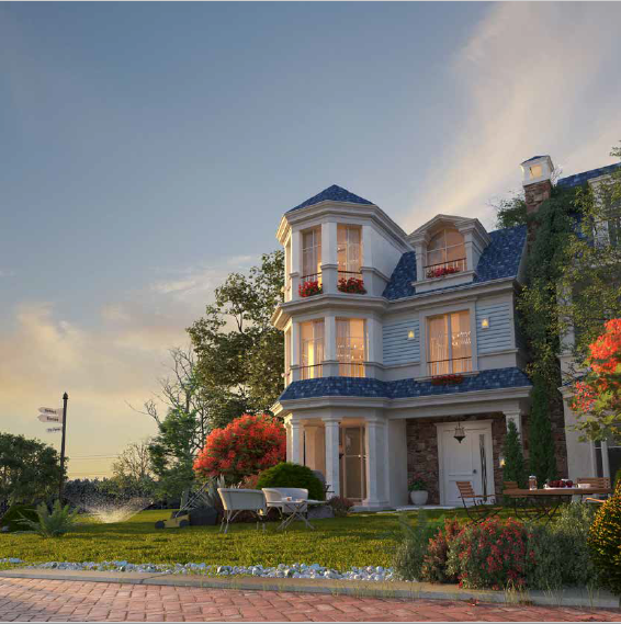 duplex at Aliva Mountain View Mostakbal City