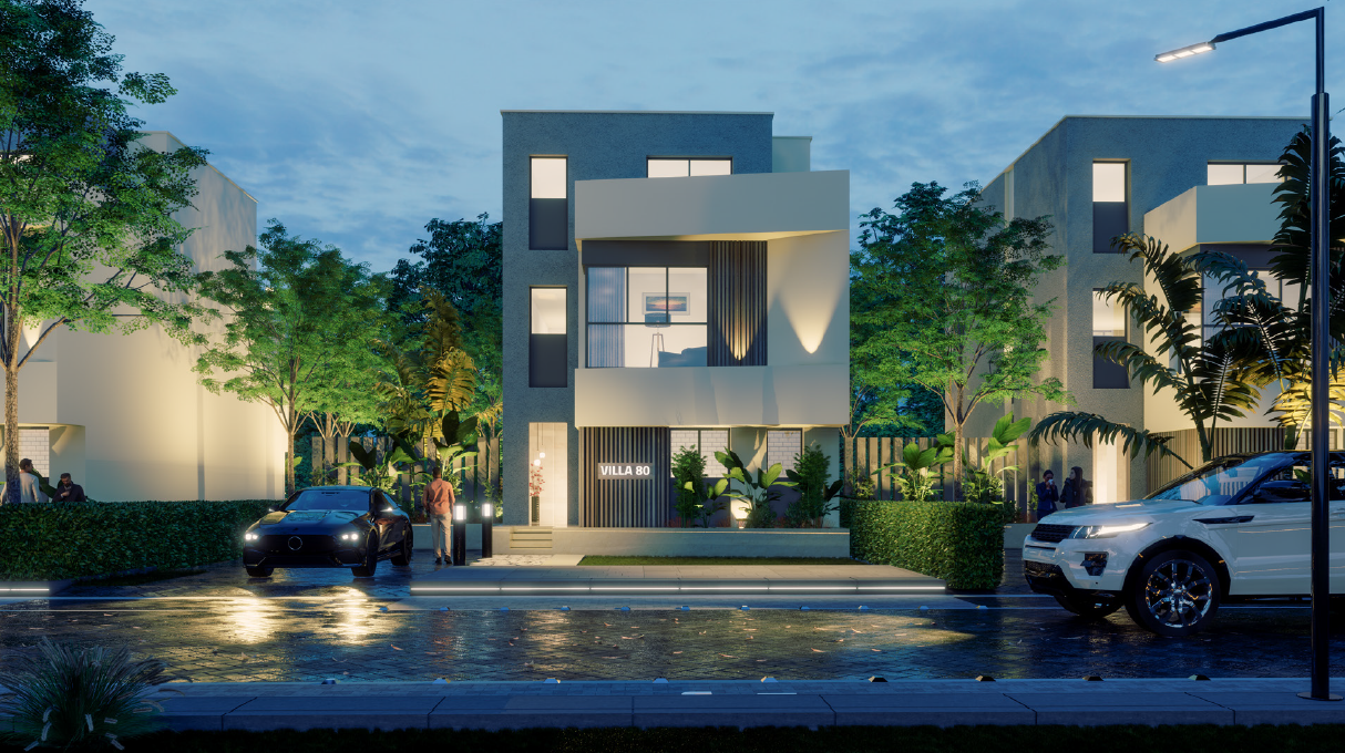 3 Bedrooms 240 sq.M Villa for sale 23,619,843 EGP in The Brooks,New Cairo,Egypt