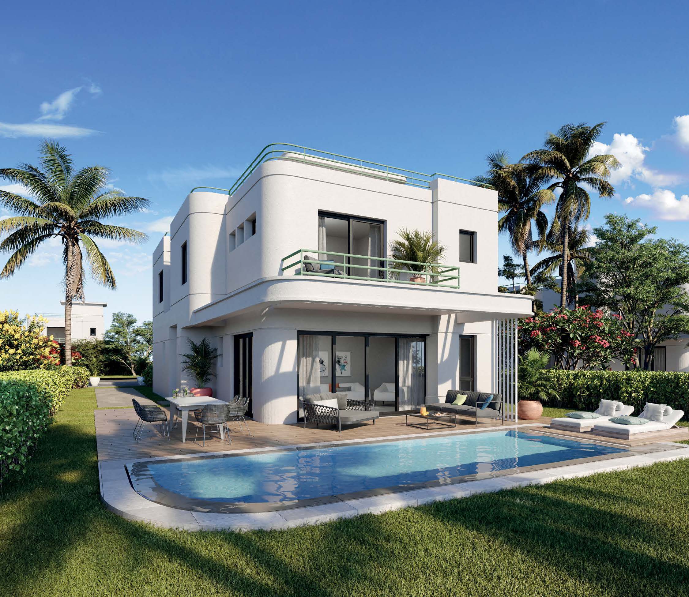villa at June