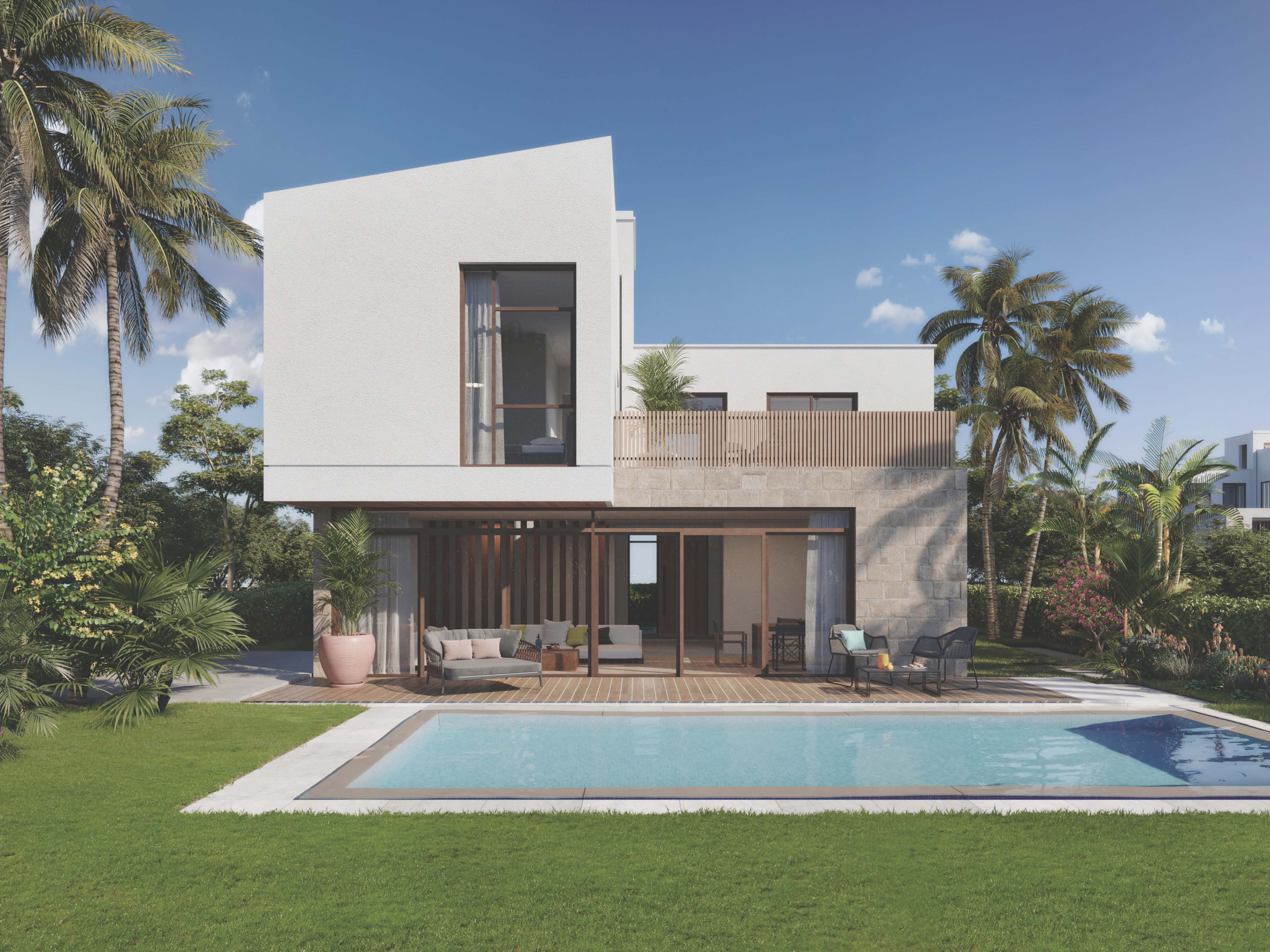 villa at June