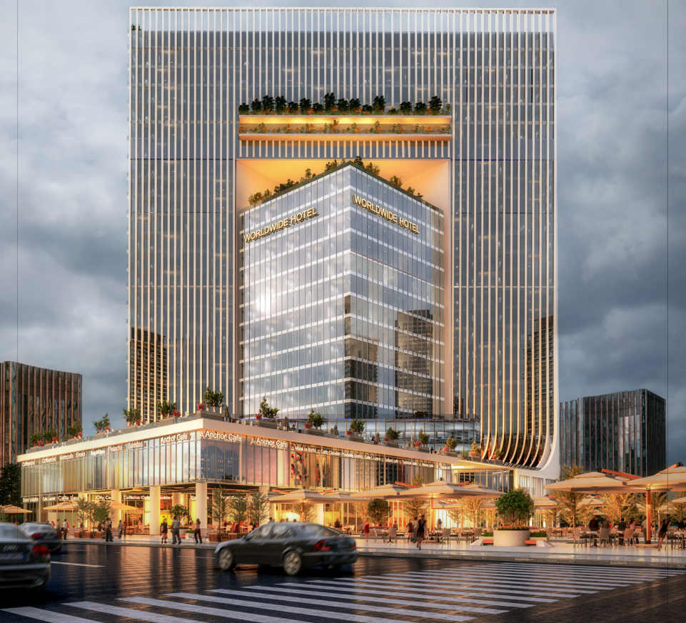 2 Bedrooms 70 sq.M Apartment for sale 9,000,000 EGP in Modon Green River Tower,New Capital City,Egypt