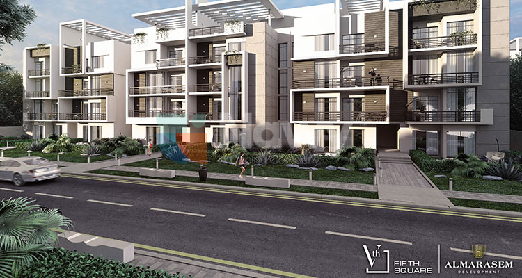 penthouse at Fifth Square Al Marasem