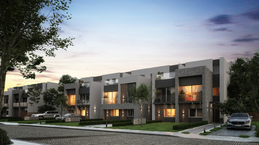townhouse at The City of Odyssia