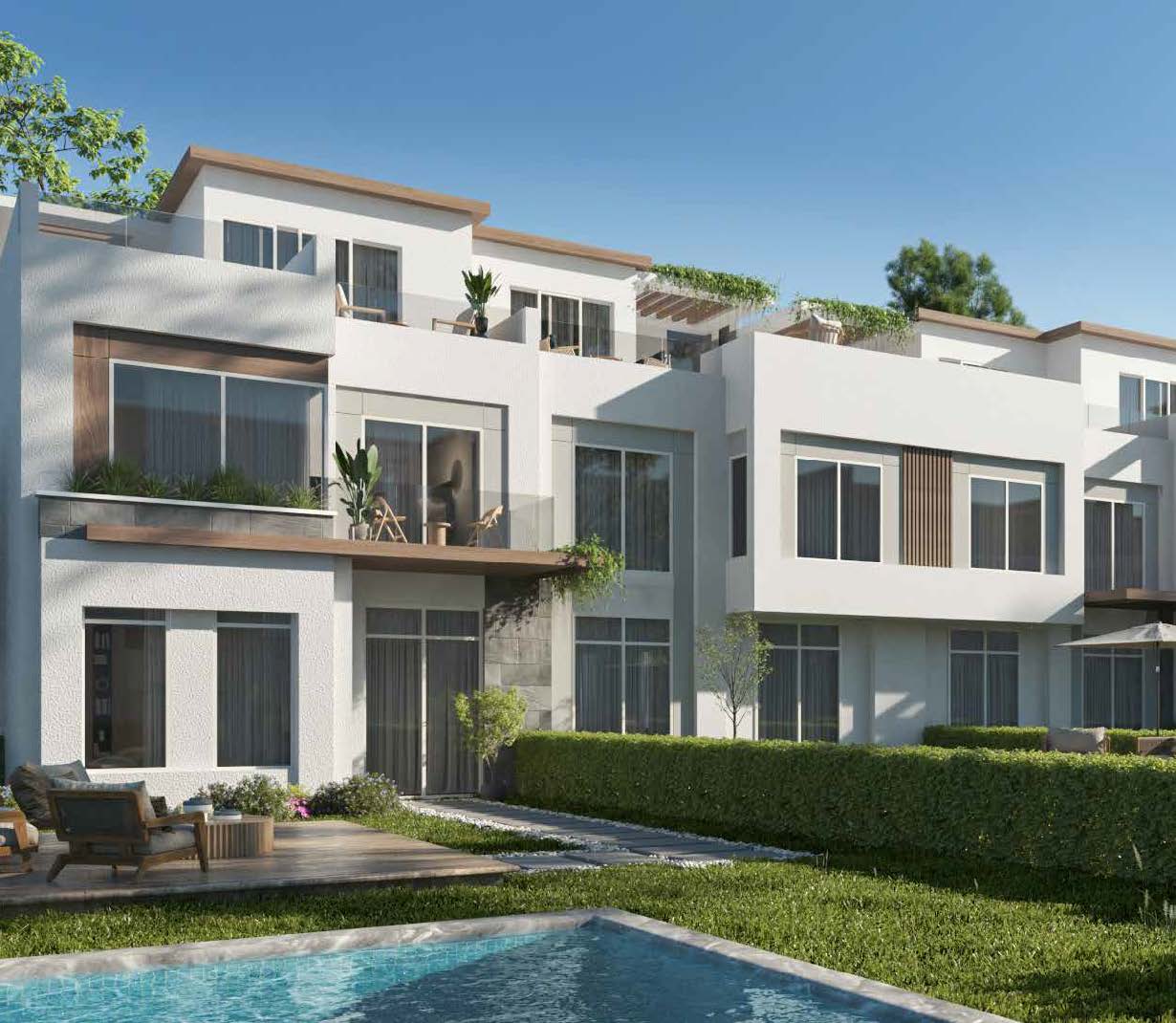 townhouse at V levels