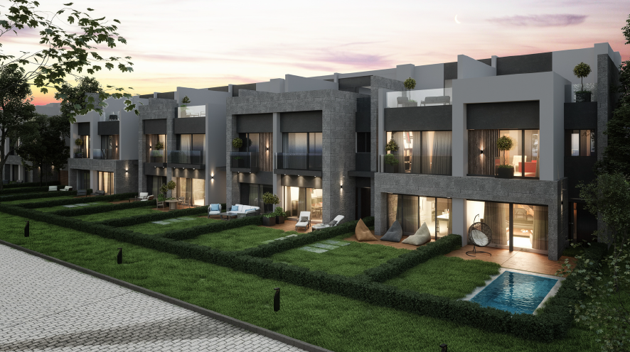 townhouse at The City of Odyssia