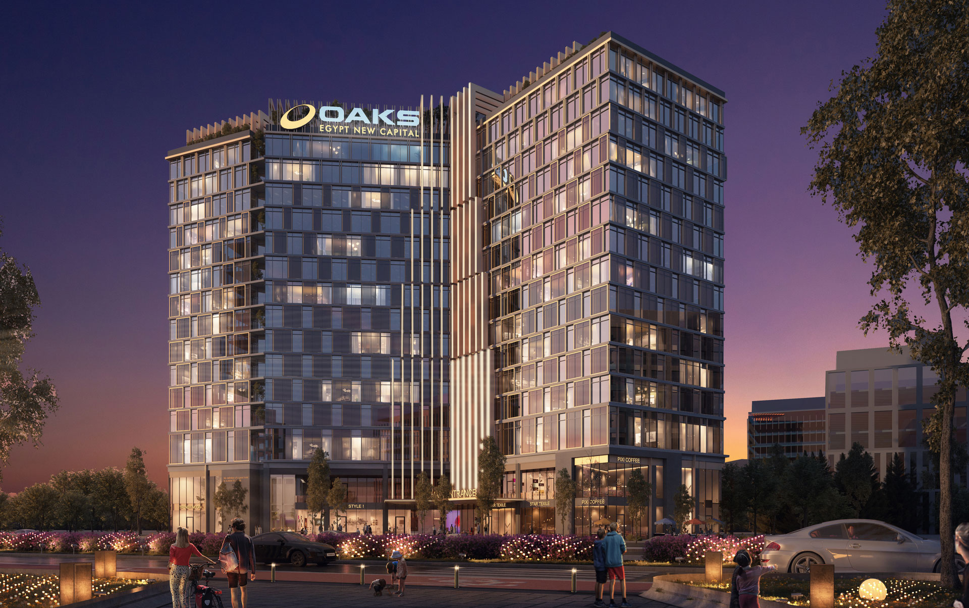 1 Bedrooms 60 sq.M Apartment for sale 6,436,477 EGP in Oaks Egypt ,New Capital City,Egypt