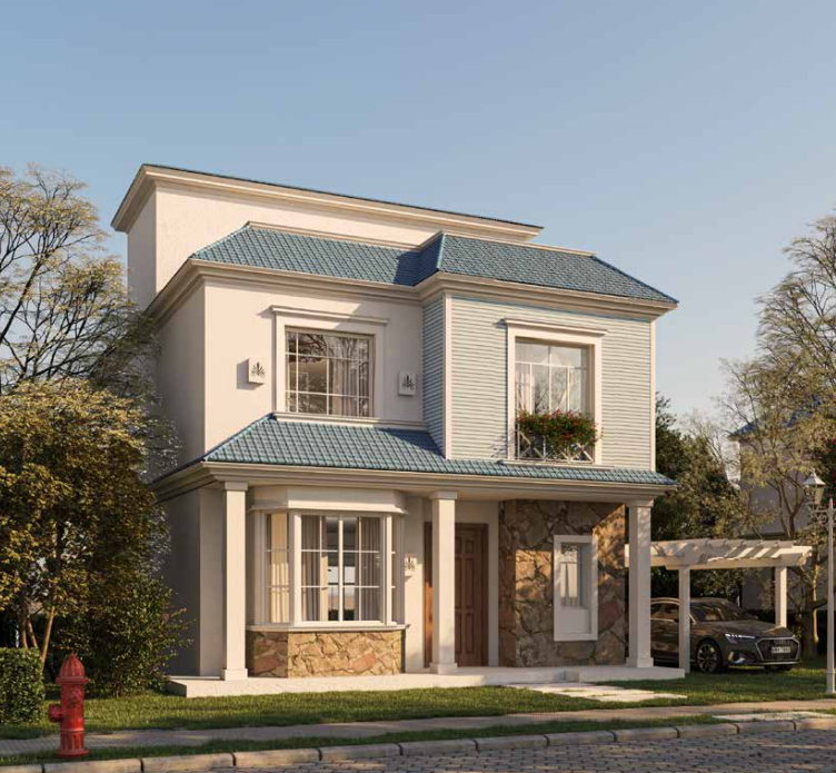 duplex at Aliva Mountain View Mostakbal City