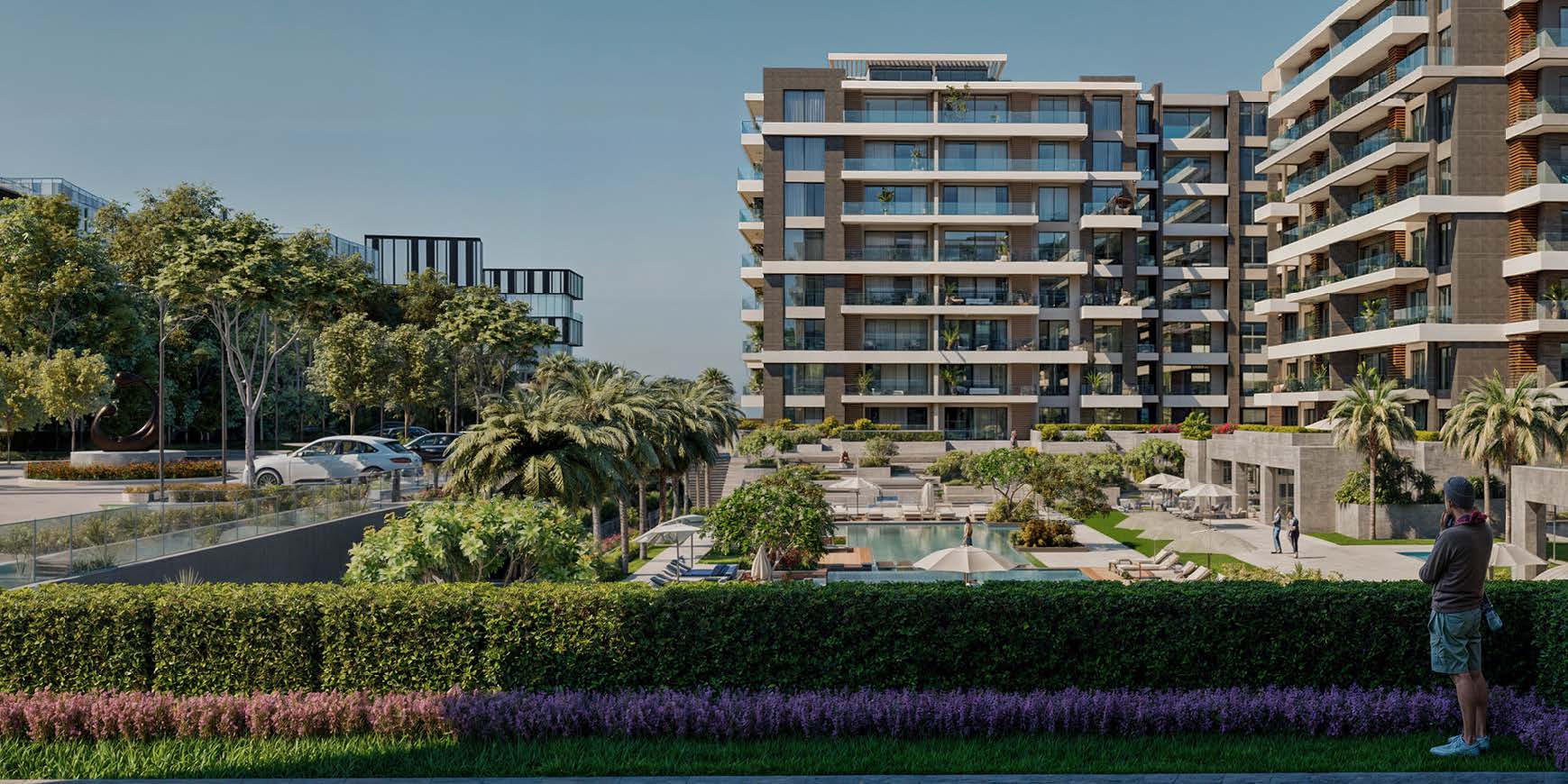 Penthouse for sale in Patio Vida – with 4 bedrooms in 6th settlement by La Vista Developments.