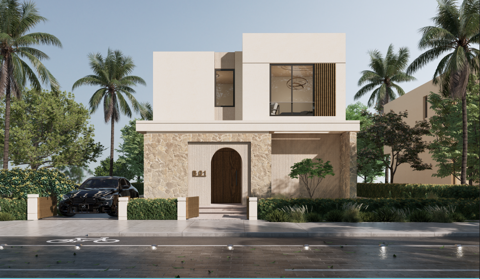 villa at Summer