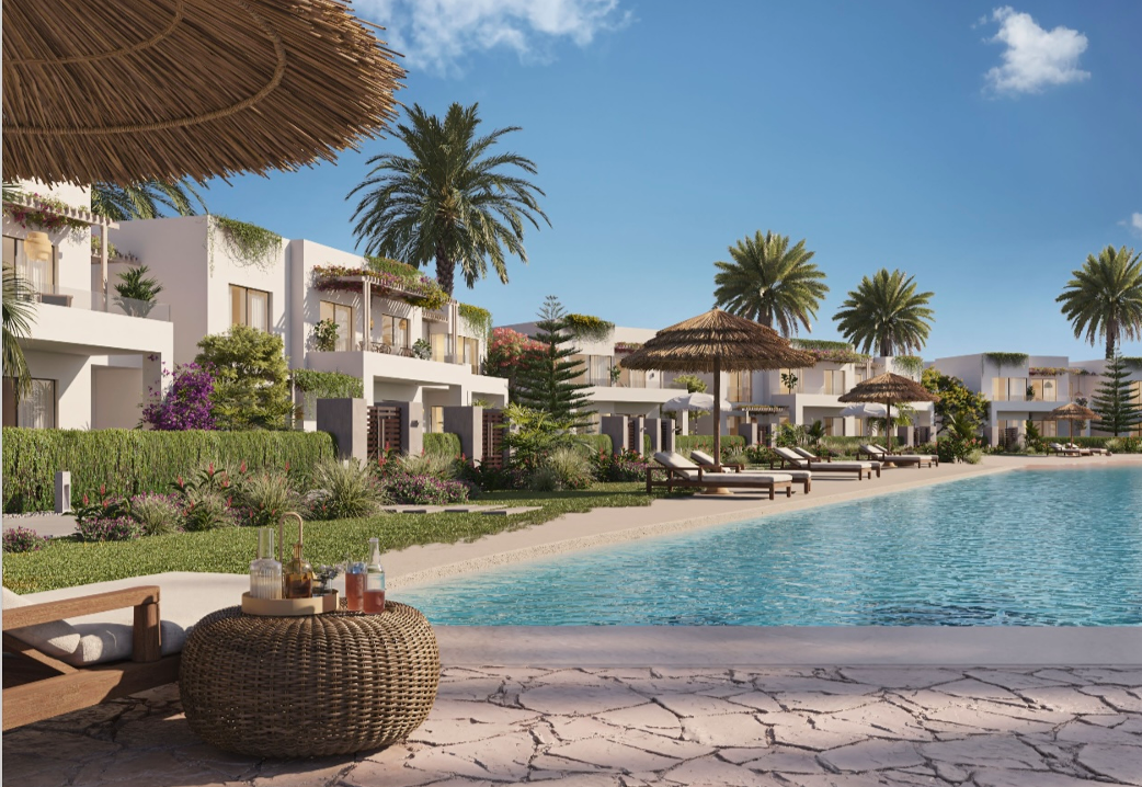 3 Bedrooms 130 sq.M Apartment for sale 21,800,000 EGP in Hyde Park North - Seashore,Ras El Hekma,Egypt