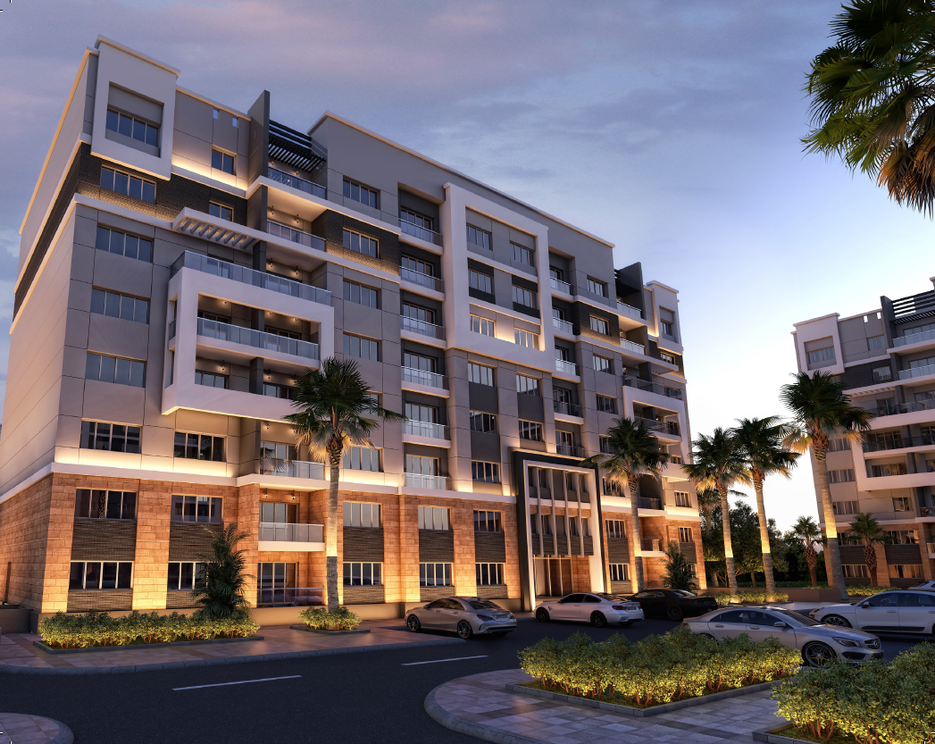 1 Bedrooms 58 sq.M Apartment for sale 3,671,700 EGP in Bleu Vert ,New Capital City,Egypt