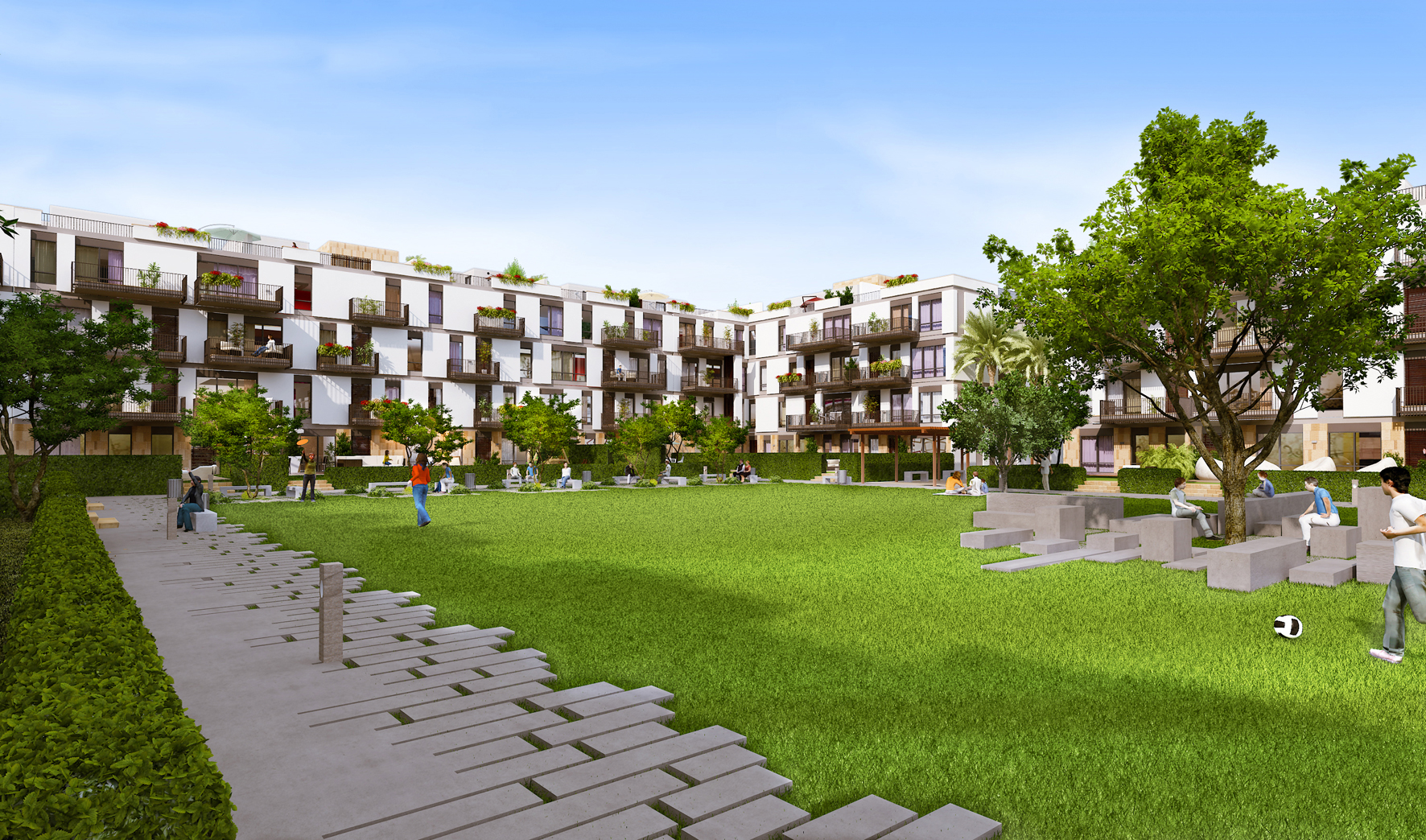apartment at The Courtyards