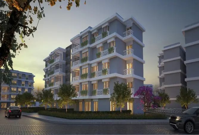 2 Bedrooms 123 sq.M Apartment for sale 6,278,535 EGP in Green 6,6th of October City,Egypt