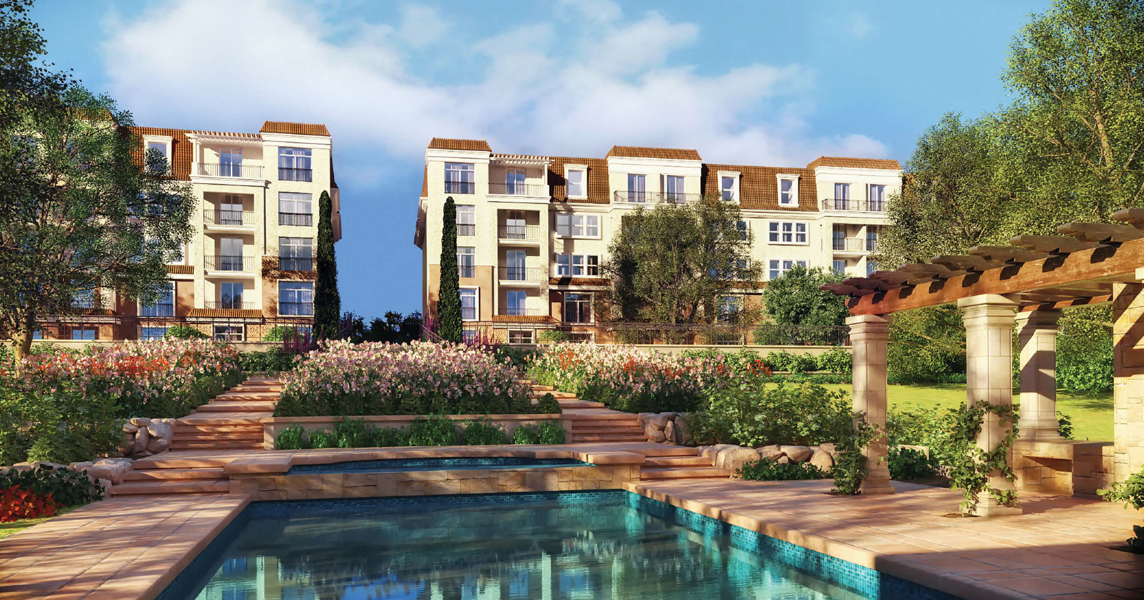 Duplex 158 m² (3-bedroom unit) for sale in Sarai, New Cairo