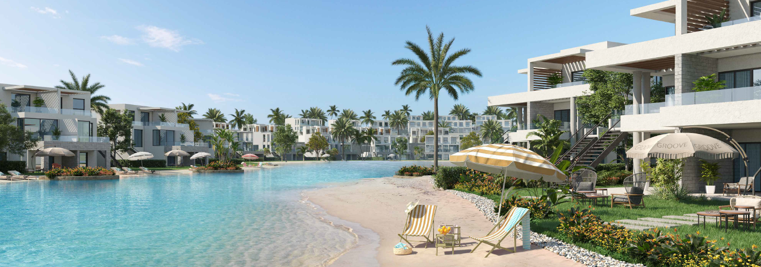 3-bedroom Twinhouse 177 m² available in The Groove, Ain Sokhna