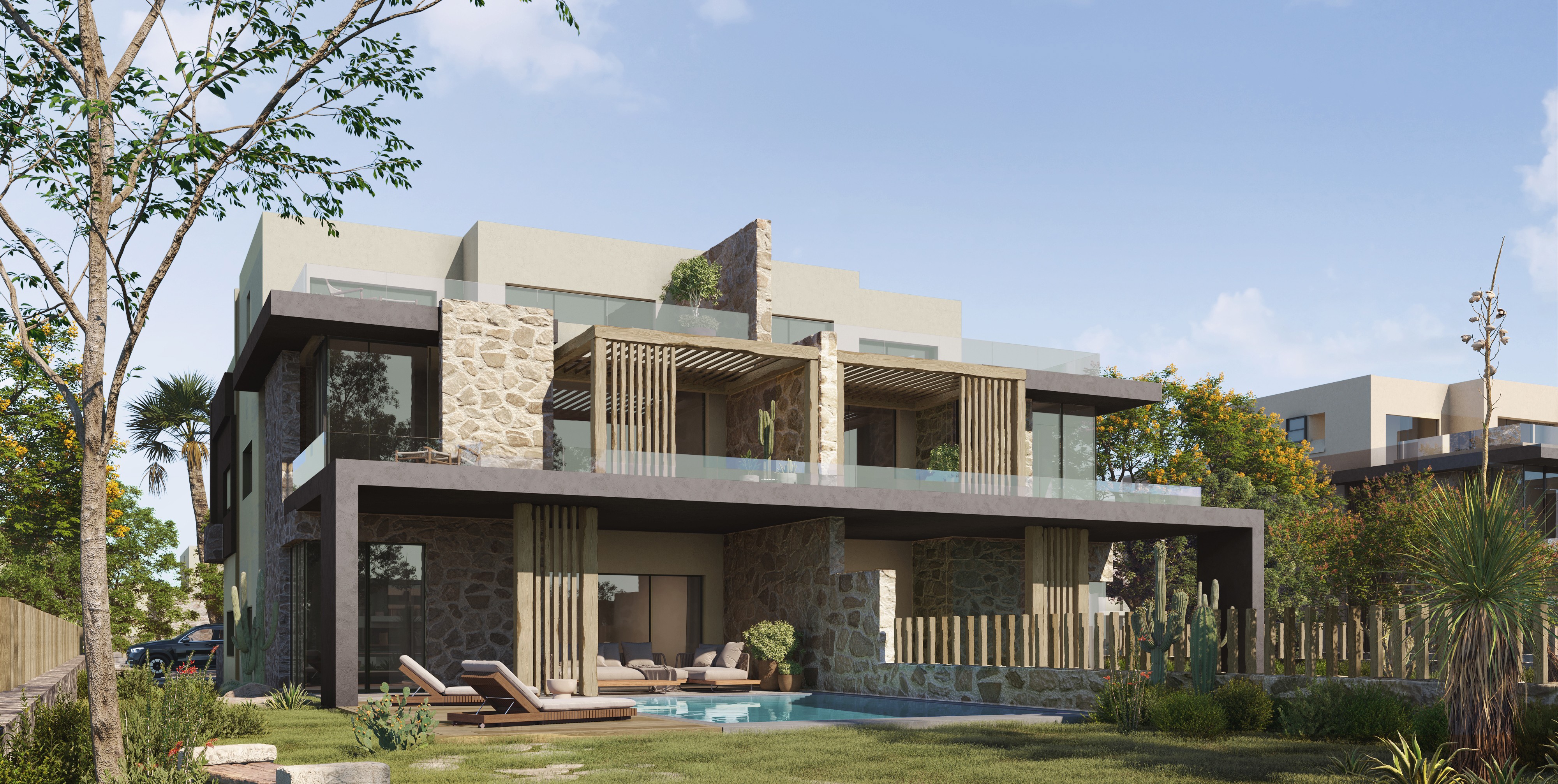 chalet at Marsa Baghush