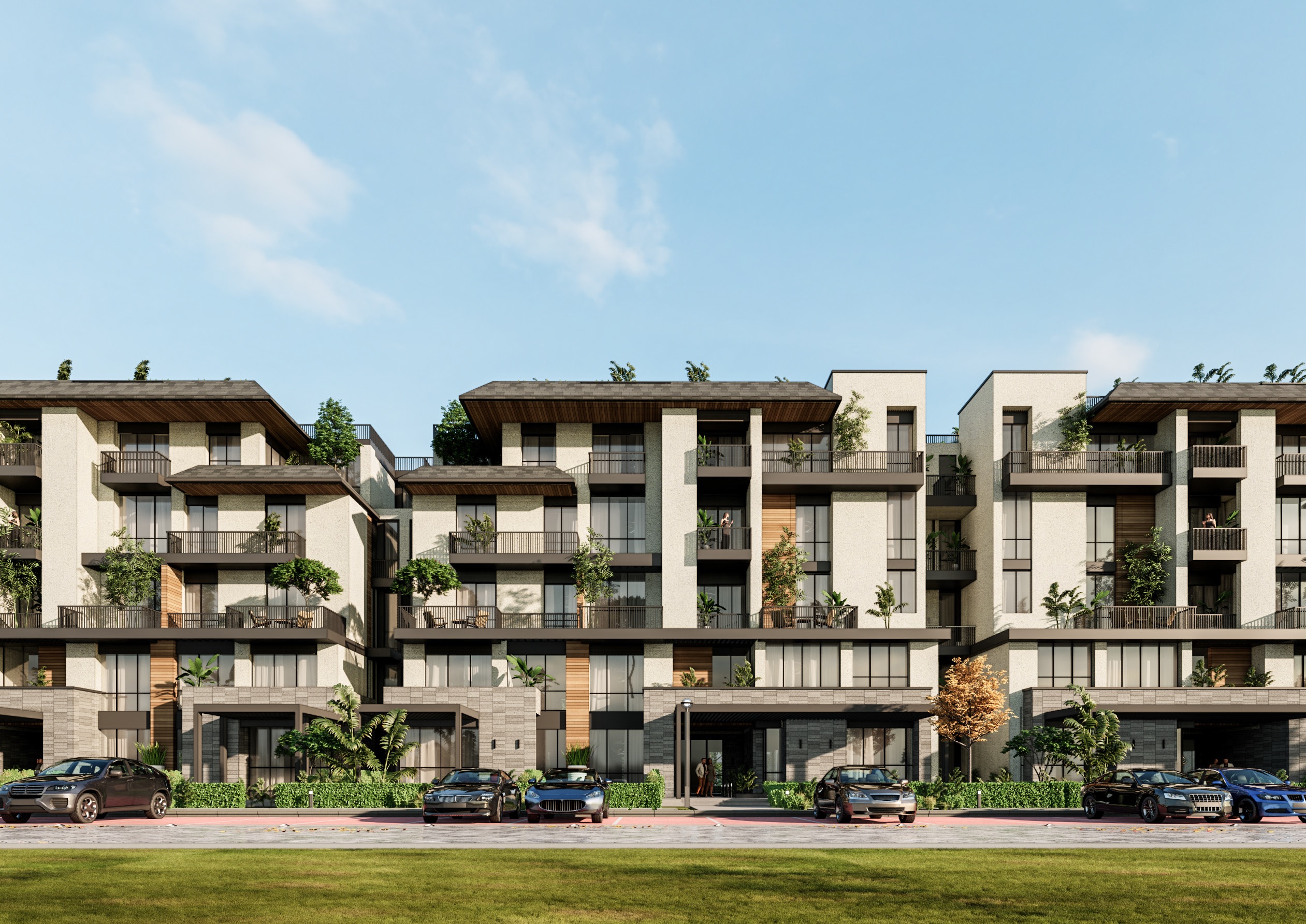 2 Bedrooms 149 sq.M Apartment for sale 8,697,000 EGP in Stone Park,New Cairo,Egypt