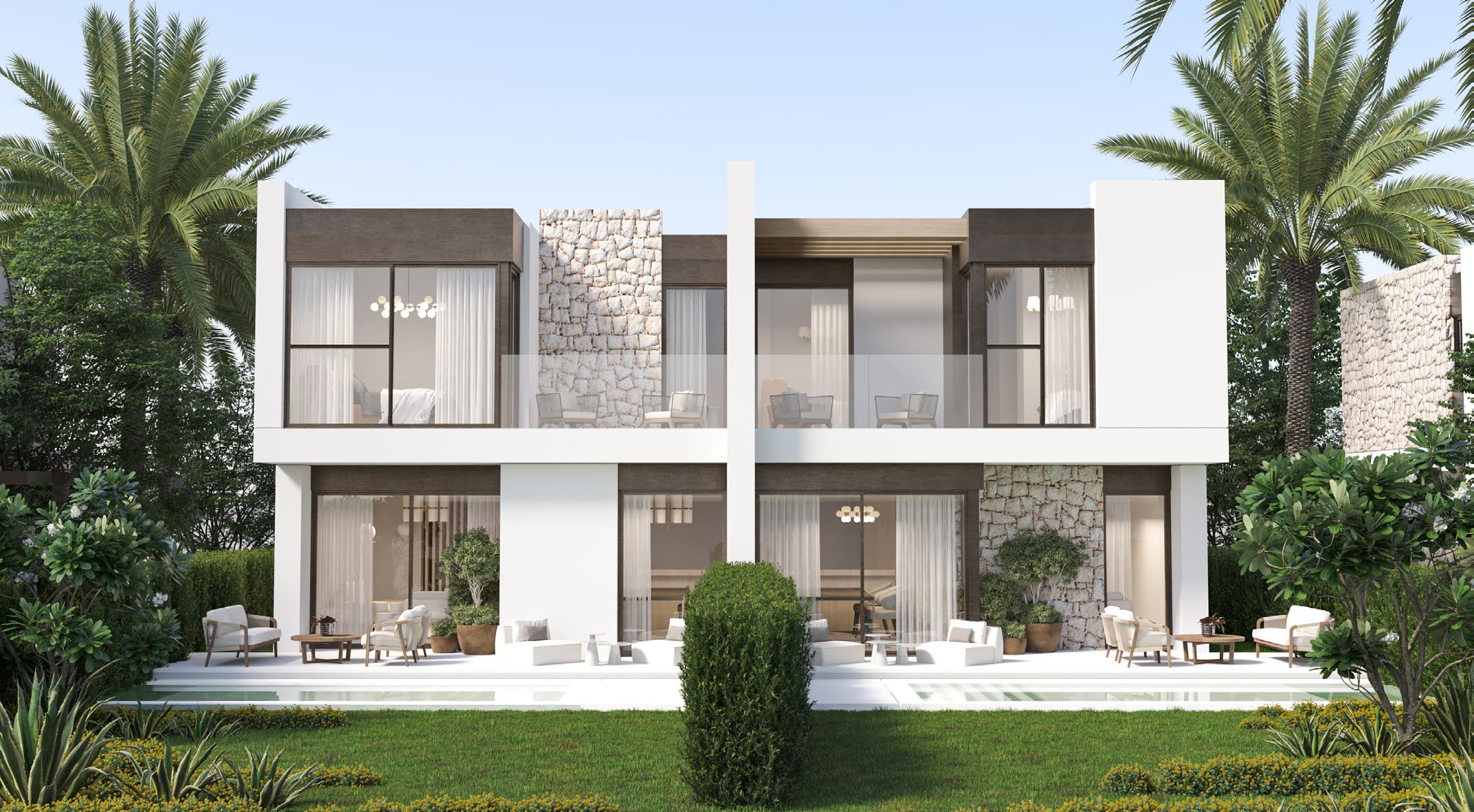4-Bedroom Twinhouse 188 m² for sale in Ciano Lagoon, Ras El Hekma
